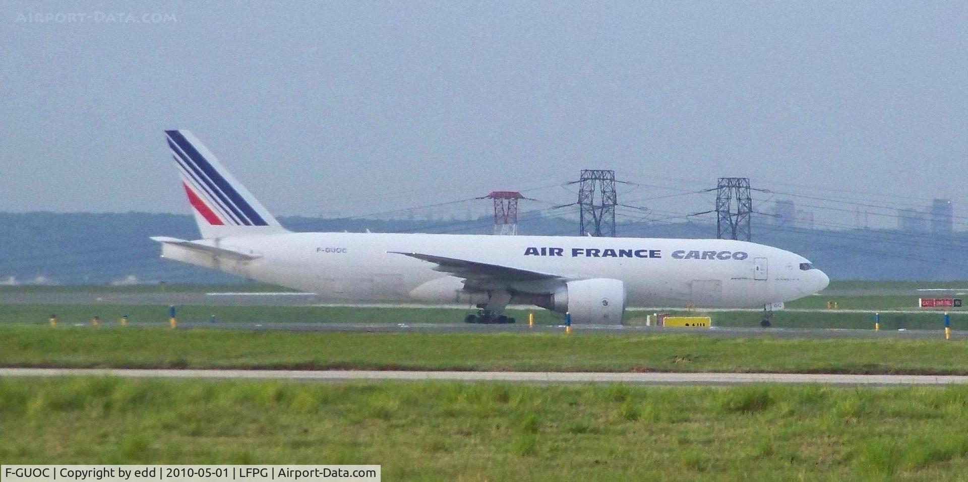 F-GUOC, 2009 Boeing 777-F28 C/N 32966, Air France Cargo