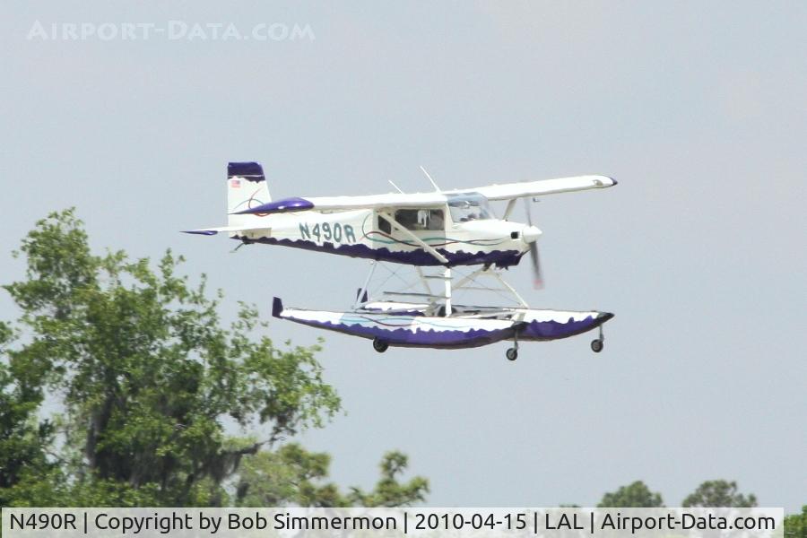 N490R, 1999 Murphy Rebel C/N 490R, Arriving at Lakeland, FL during Sun N Fun 2010.