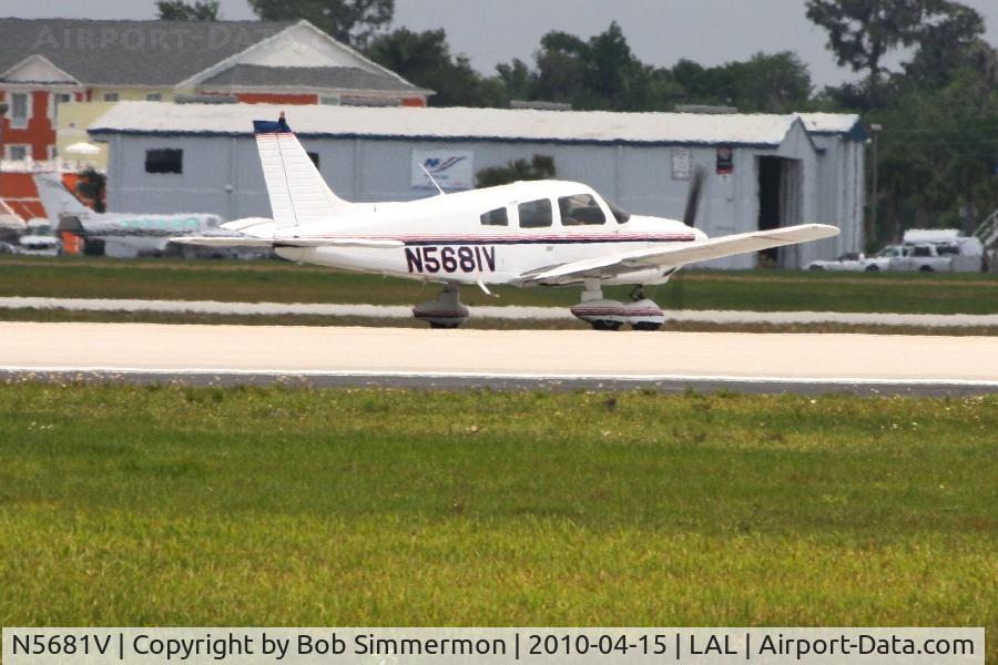 N5681V, 1977 Piper PA-28-181 C/N 28-7790495, Sun N Fun 2010