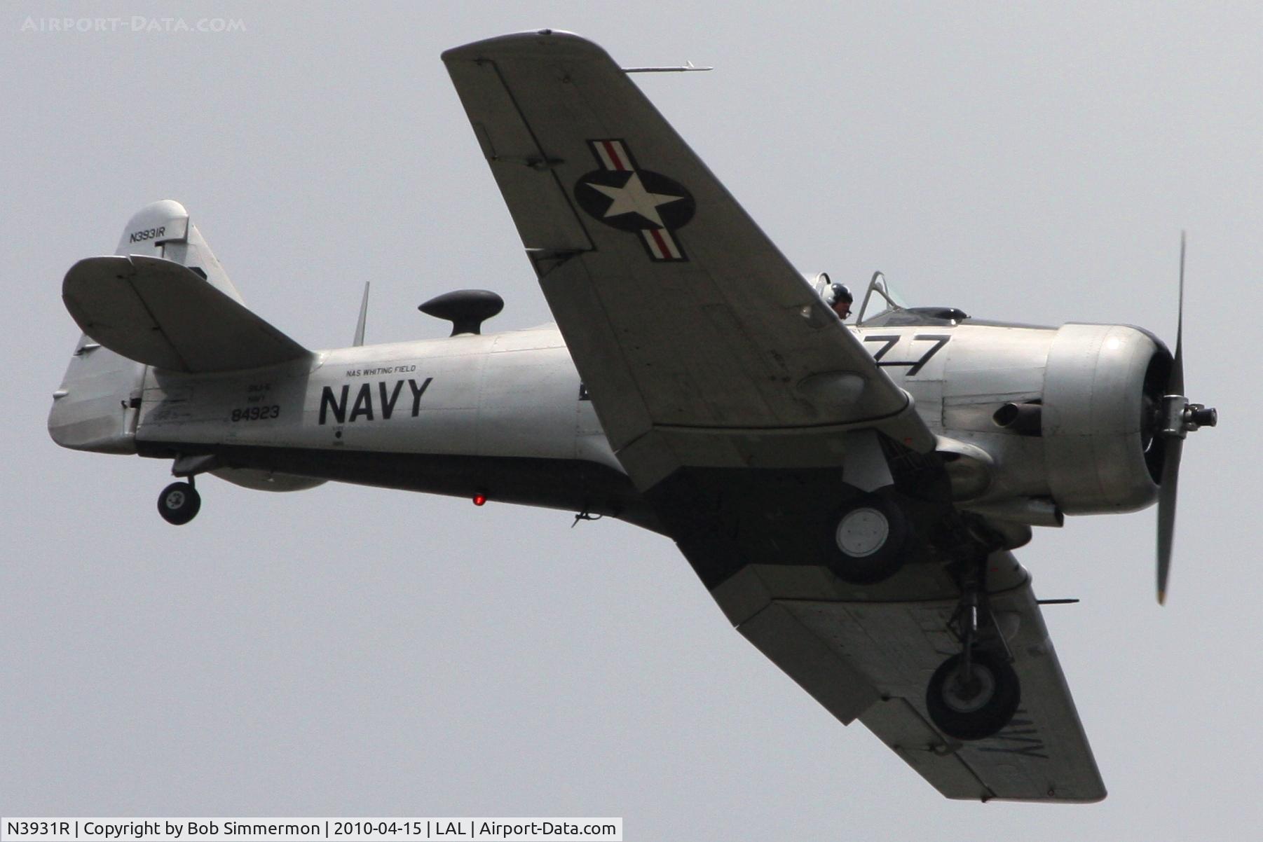 N3931R, North American AT-6B Texan C/N 84-923, Sun N Fun 2010