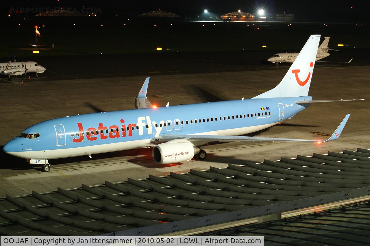 OO-JAF, 2007 Boeing 737-8K5 C/N 35133, JetAirFly