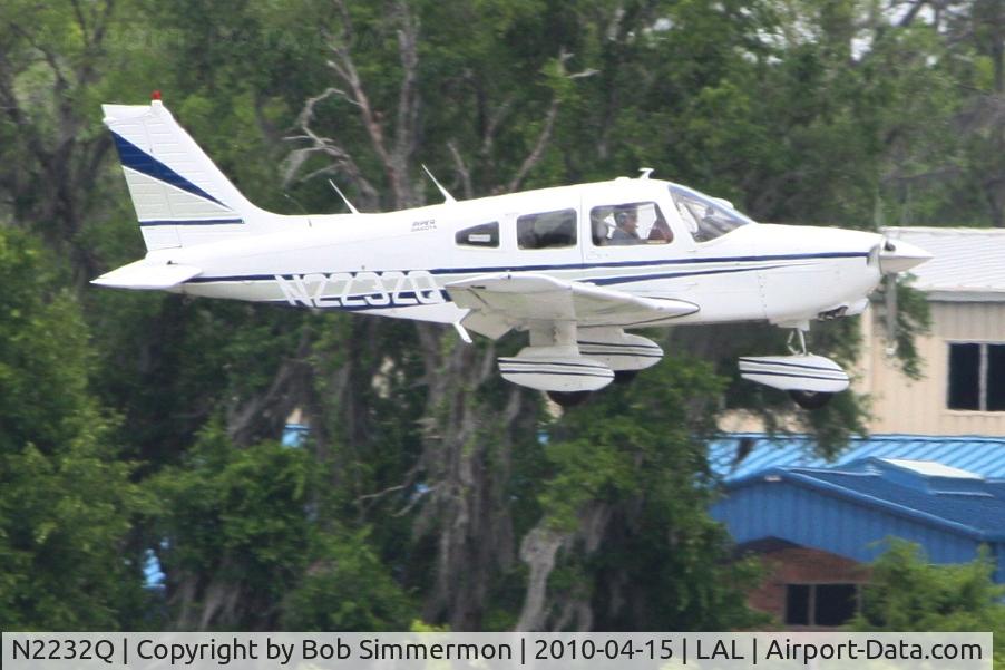 N2232Q, 1979 Piper PA-28-236 Dakota C/N 28-7911106, Arriving at Lakeland, FL during Sun N Fun 2010.