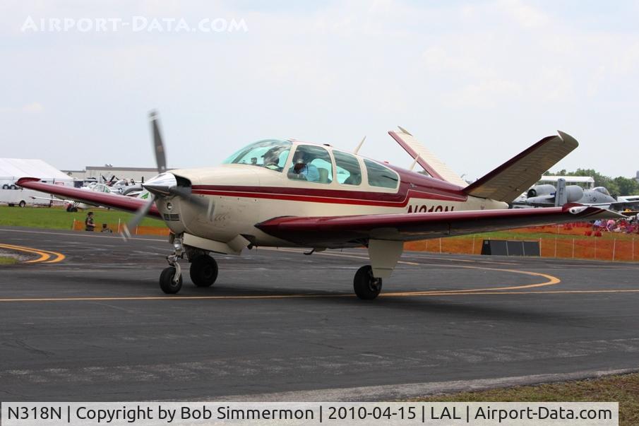 N318N, 1964 Beech S35 Bonanza C/N D-7486, Sun N Fun 2010