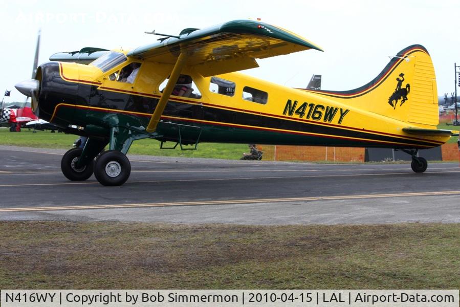 N416WY, 1960 De Havilland Canada DHC-2 C/N 1453, Sun N Fun 2010