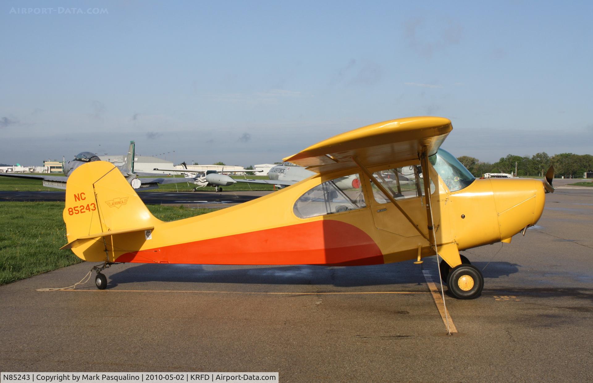 N85243, 1946 Aeronca 7AC Champion C/N 7AC-3977, Aeronca 7AC