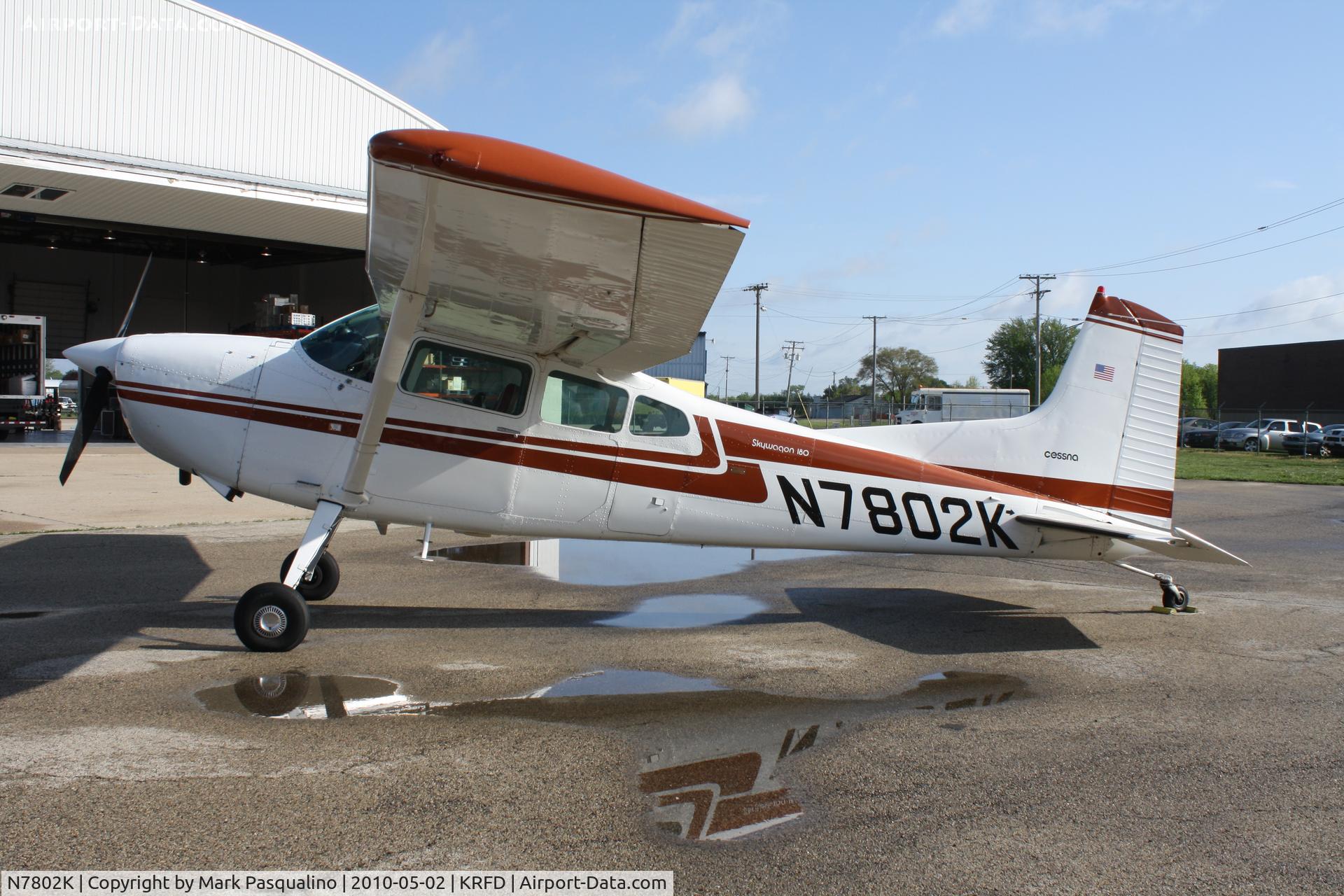 N7802K, 1976 Cessna 180J C/N 18052736, Cessna 180J