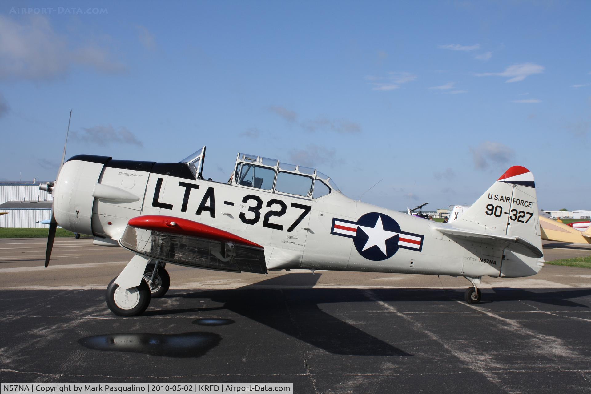 N57NA, 1951 North American AT-6G Texan C/N 168-431 (49-3327), North American AT-6G