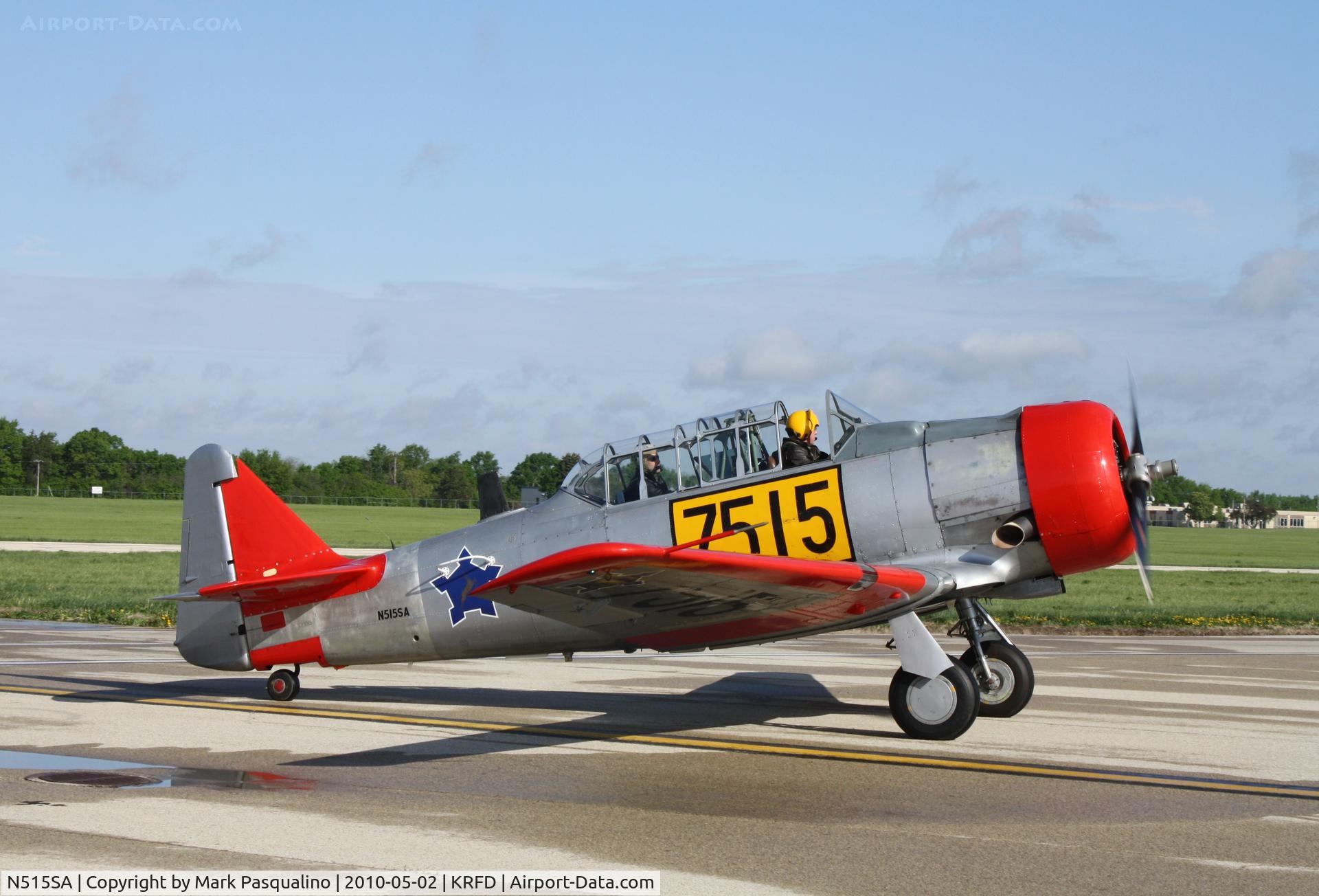 N515SA, 1943 North American AT-6D C/N 8814953, North American AT-6D