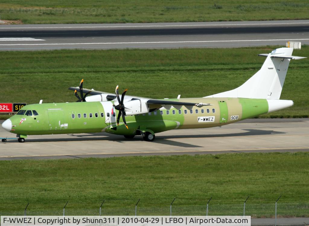 F-WWEZ, 2010 ATR 72-212A C/N 908, C/n 908 - For Belle Air