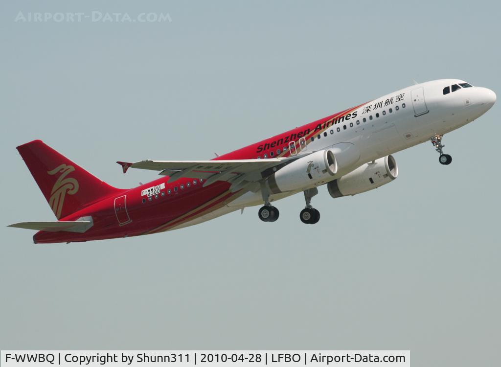 F-WWBQ, 2010 Airbus A320-232 C/N 4300, C/n 4300 - To be B-6650