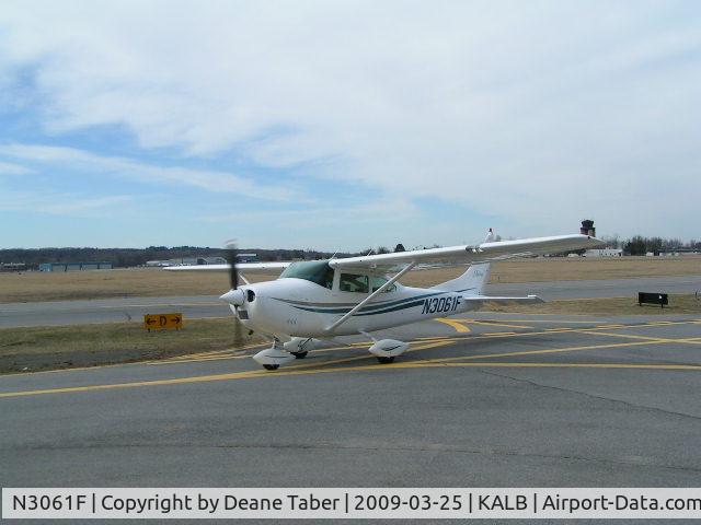 N3061F, 1966 Cessna 182J Skylane C/N 18257161, delivery day 3-25-2009