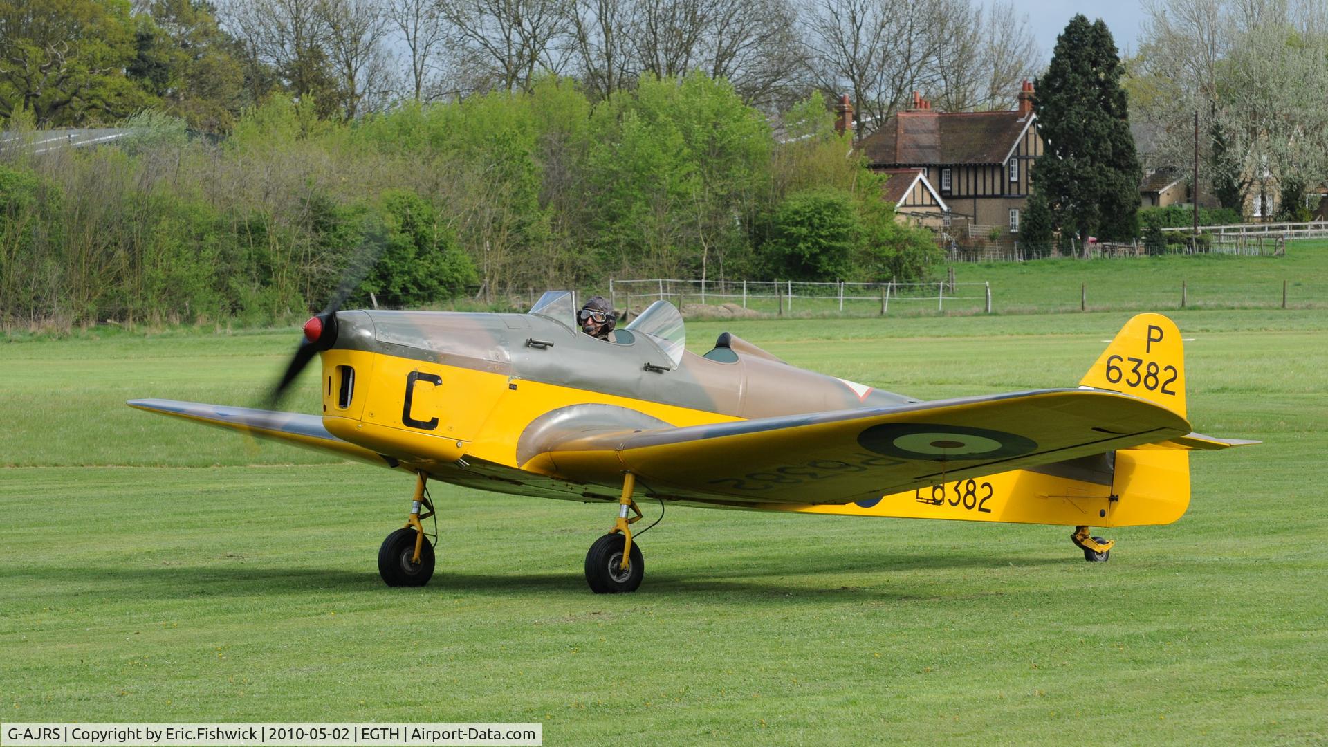G-AJDR, 1940 Miles M14A Hawk Trainer 3 C/N 2169, 3. P6382 - Magister: spirited flying at an unusually cold, blustery Shuttleworth Spring Air Display