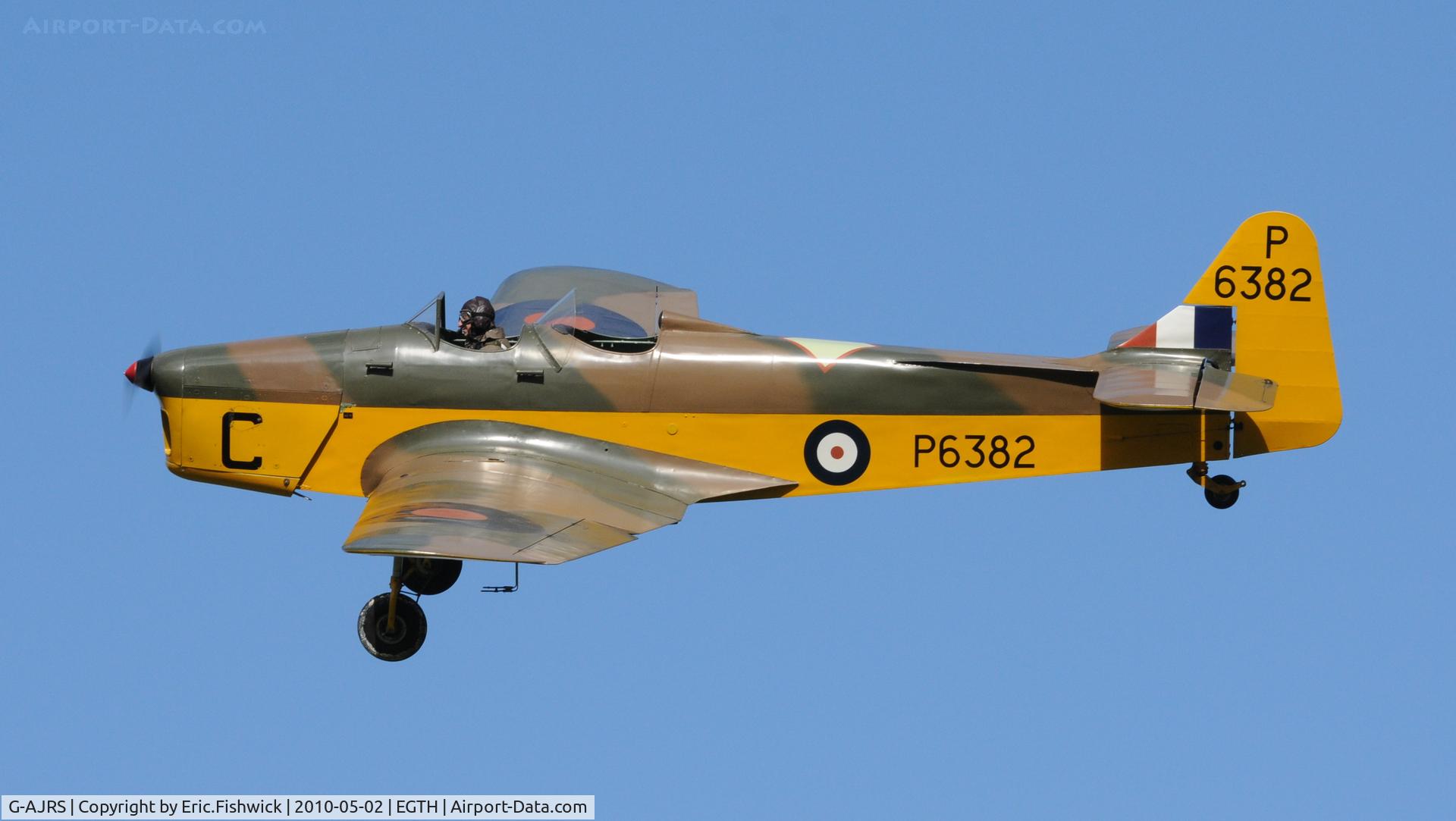 G-AJRS, 1939 Miles M14A Magister C/N 1750, 41. G-AJRS - Magister: spirited flying at an unusually cold, blustery Shuttleworth Spring Air Display