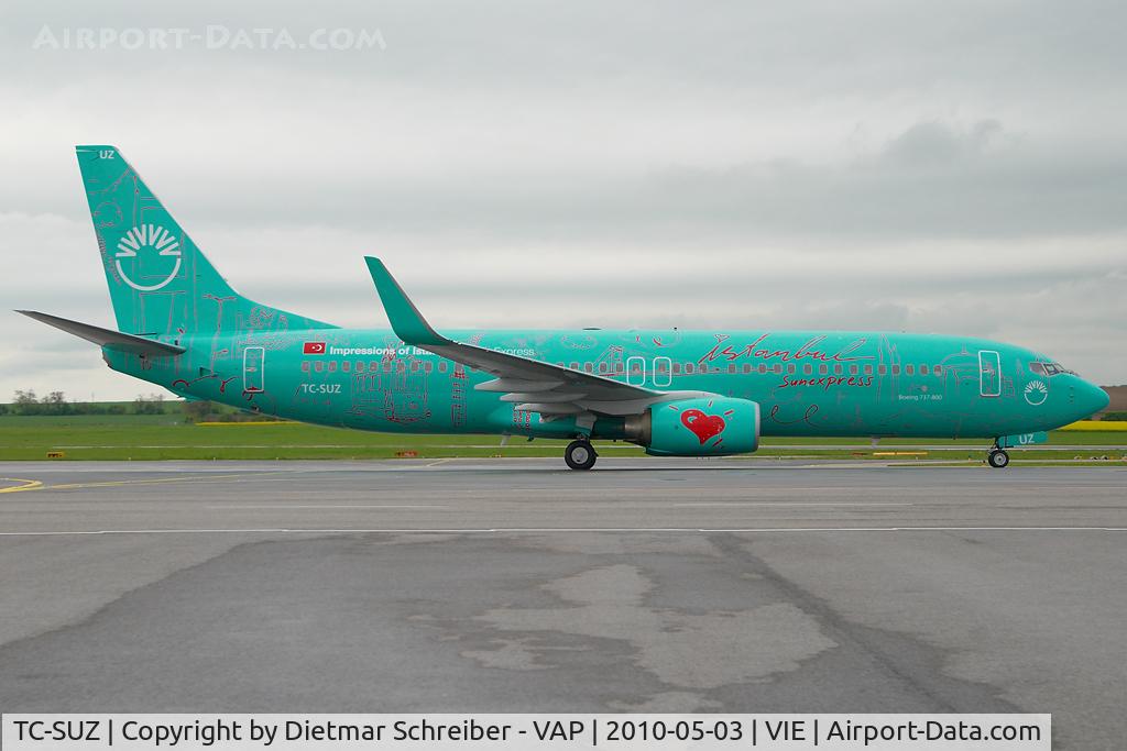 TC-SUZ, 2008 Boeing 737-8HX C/N 29649, Sunexpress Boeing 737-800