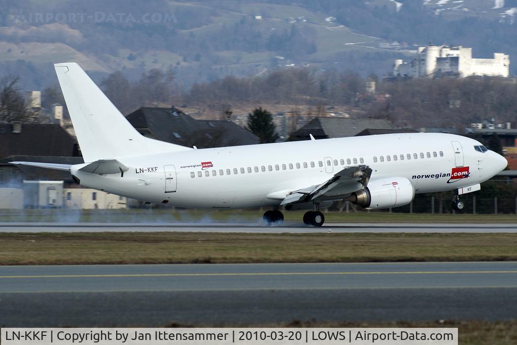 LN-KKF, 1989 Boeing 737-3K2 C/N 24326, Norwegian air shuttle