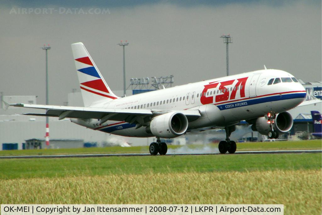 OK-MEI, 2007 Airbus A320-214 C/N 3060, Czech Airlines