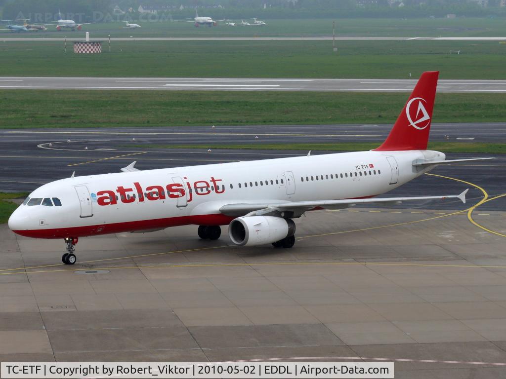 TC-ETF, 2001 Airbus A321-231 C/N 1438, Atlasjet; Airbus 321-231