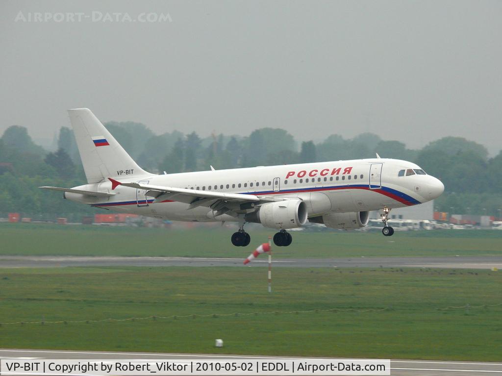 VP-BIT, 2002 Airbus A319-111 C/N 1761, Rossiya; Airbus 319-112