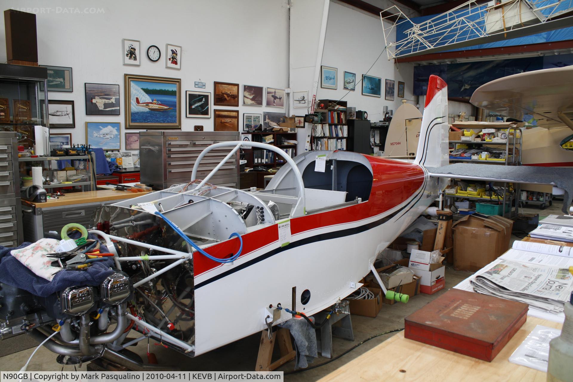 N90GB, 1969 Beech B90 C/N LJ-469, RV-9A