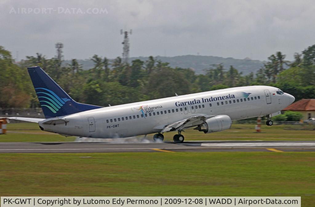 PK-GWT, 1995 Boeing 737-4K5 C/N 26316, Garuda Indonesia