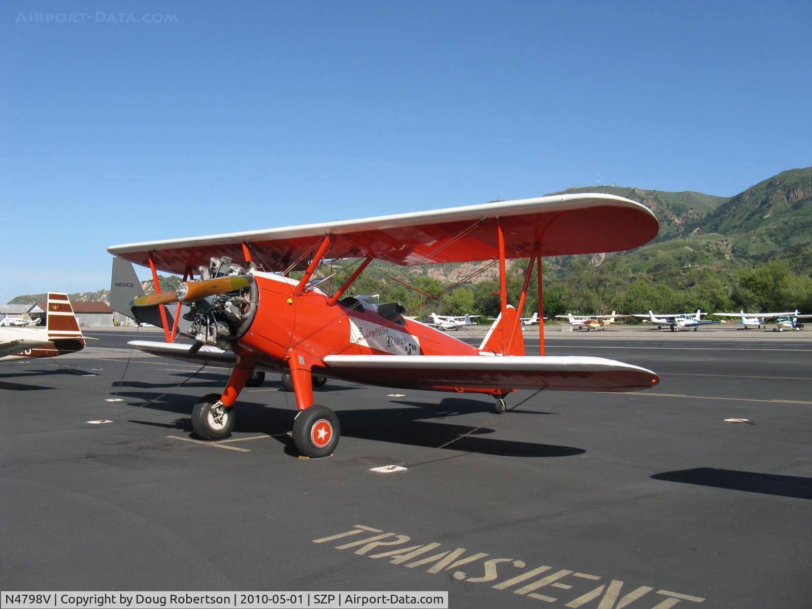 N4798V, 1943 Boeing E75 C/N 75-5086, 1943 Boeing Stearman E75, Jacobs R755B 275 Hp