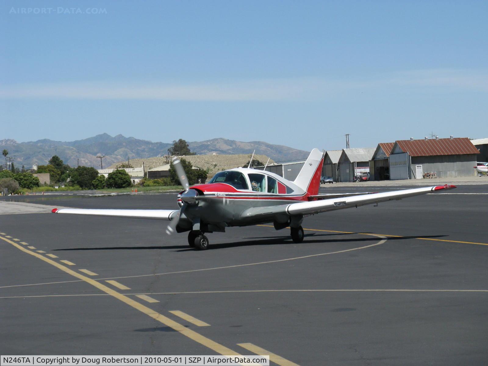 N246TA, 1979 Bellanca 17-30A Viking C/N 80-30977, 1979 Bellanca 17-30A SUPER VIKING, Continental IO-520 300/285 Hp, landing roll Rwy 22