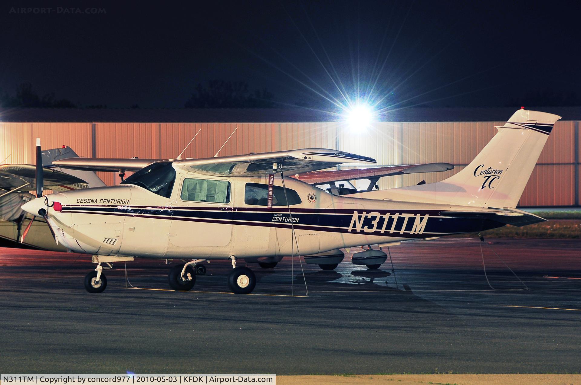 N311TM, 1978 Cessna T210M Turbo Centurion C/N 21062515, Seen at KFDK on 5/3/2010.