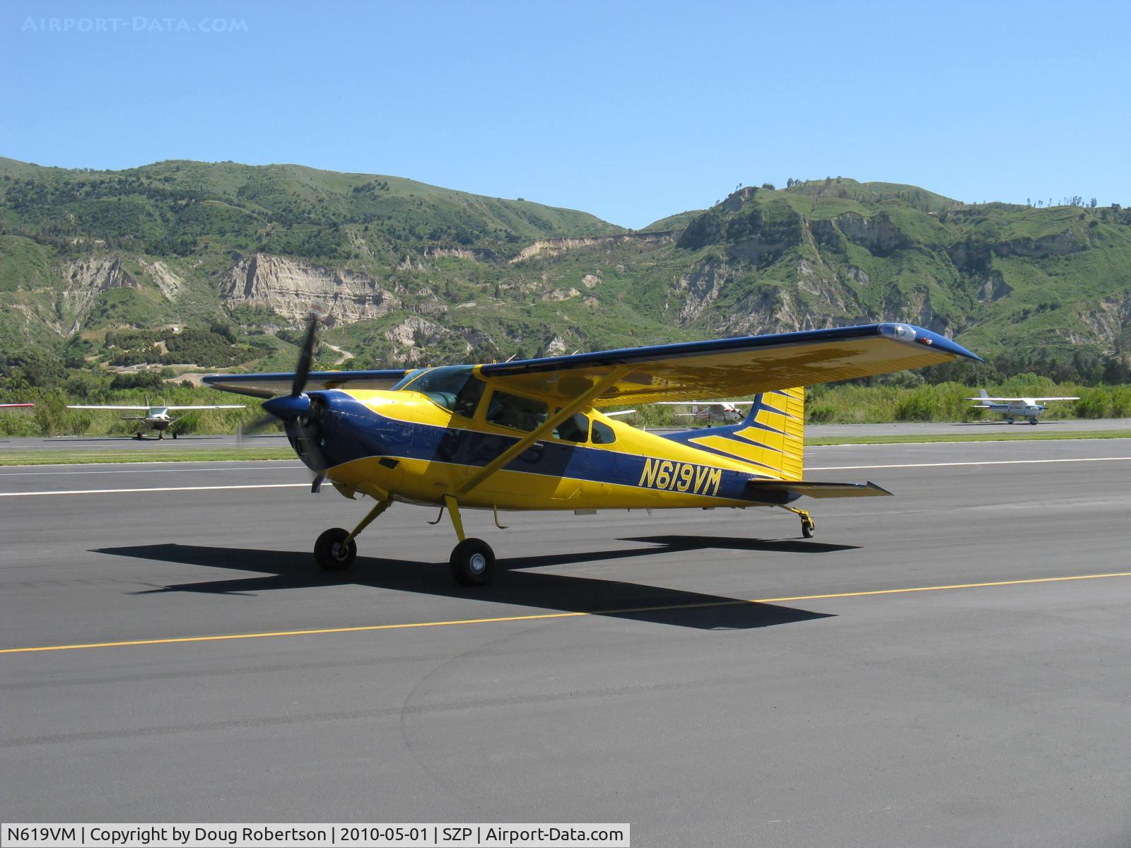 N619VM, 1981 Cessna A185F Skywagon 185 C/N 18504284, 1981 Cessna A185F SKYWAGON II, Continental IO-520-D 300 Hp, taxi back