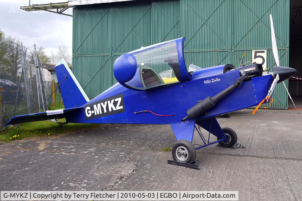 G-MYKZ, 1994 Team Mini-Max 91 C/N PFA 186-11841, at Wolverhampton on 2010 Wings and Wheels Day