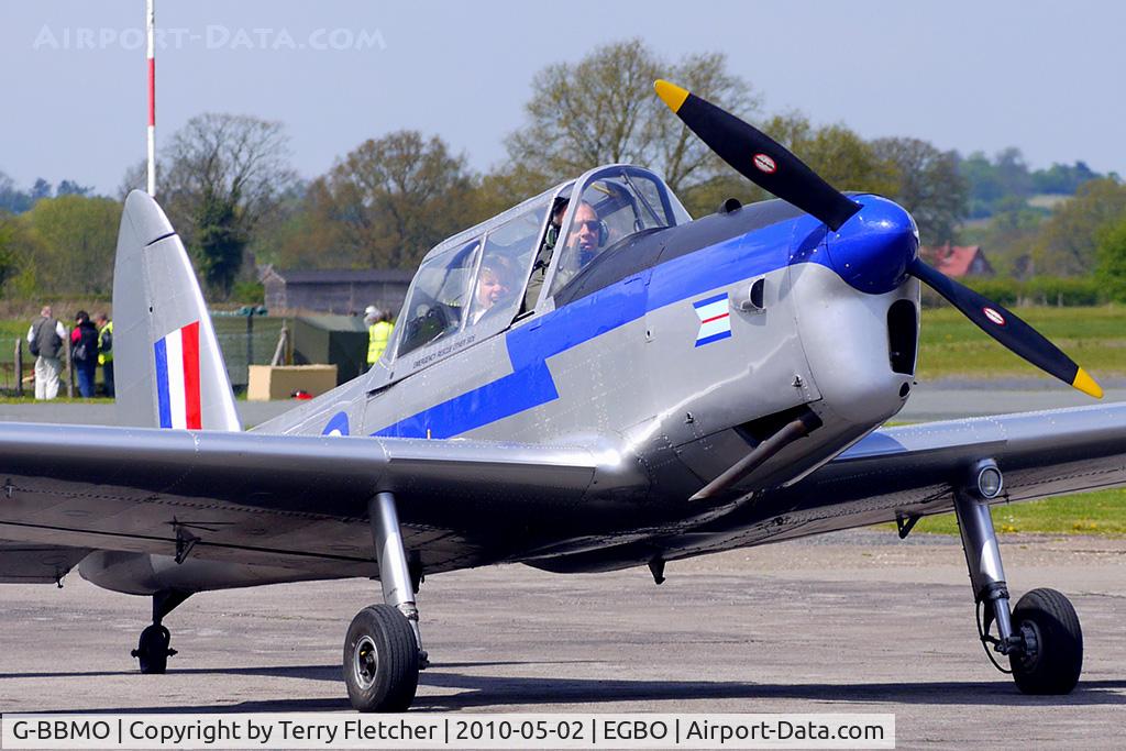 G-BBMO, 1952 De Havilland DHC-1 Chipmunk T.10 C/N C1/0550, 1952 De Havilland DHC-1 CHIPMUNK 22 , wears Serial WK514, at Wolverhampton on 2010 Wings and Wheels Day