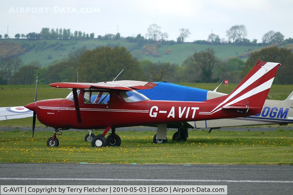 G-AVIT, 1967 Reims F150G C/N 0217, 1967 Reims Aviation Sa CESSNA F150G at Wolverhampton on 2010 Wings and Wheels Day