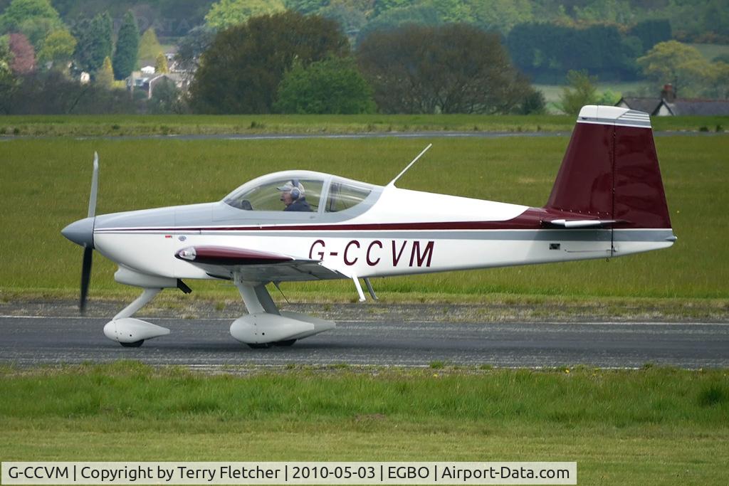 G-CCVM, 2006 Vans RV-7A C/N PFA 323-14213, Vans RV-7A  at Wolverhampton on 2010 Wings and Wheels Day