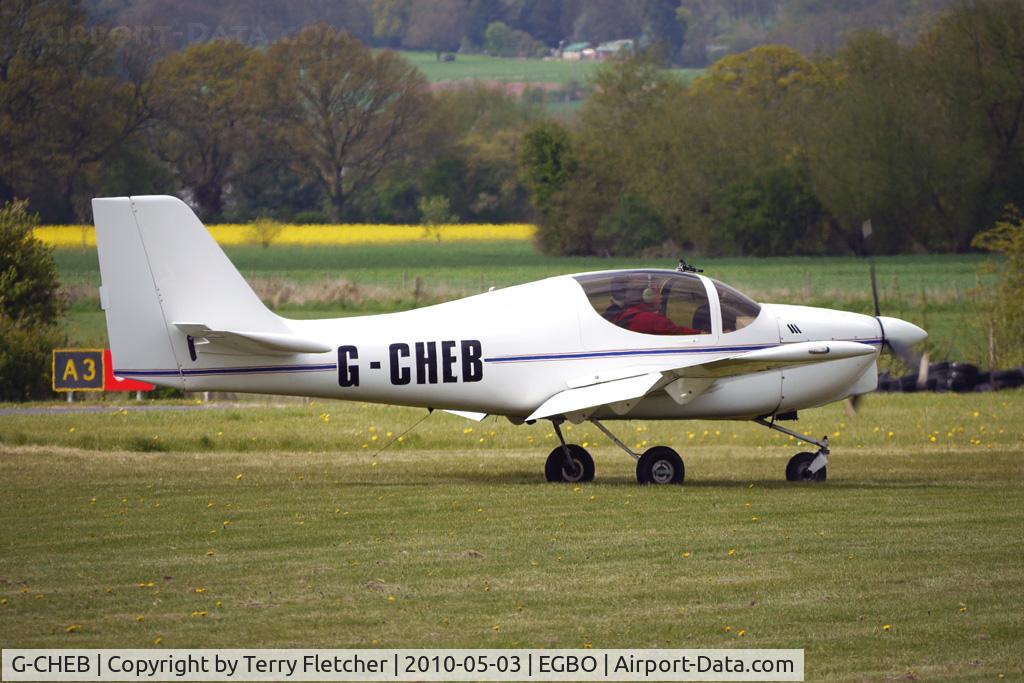 G-CHEB, 1997 Europa Tri Gear C/N PFA 247-12967, EUROPA  at Wolverhampton on 2010 Wings and Wheels Day