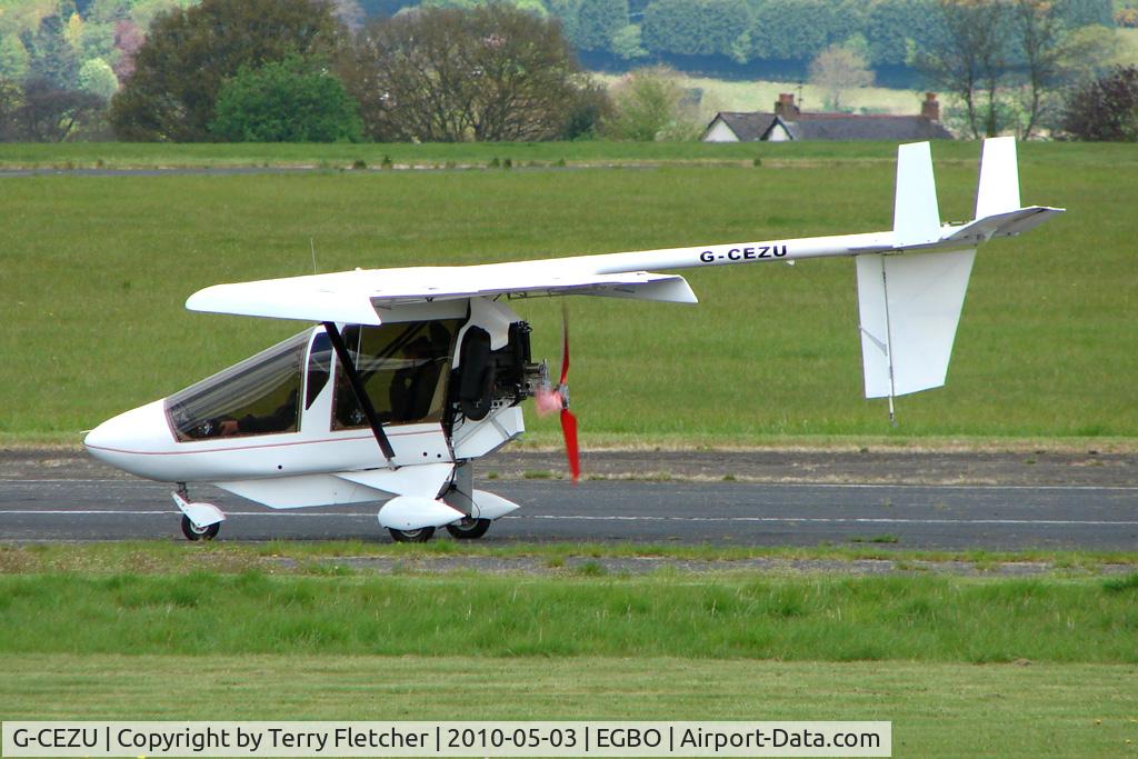 G-CEZU, CFM Streak Shadow SA C/N PFA 206-13597, at Wolverhampton on 2010 Wings and Wheels Day