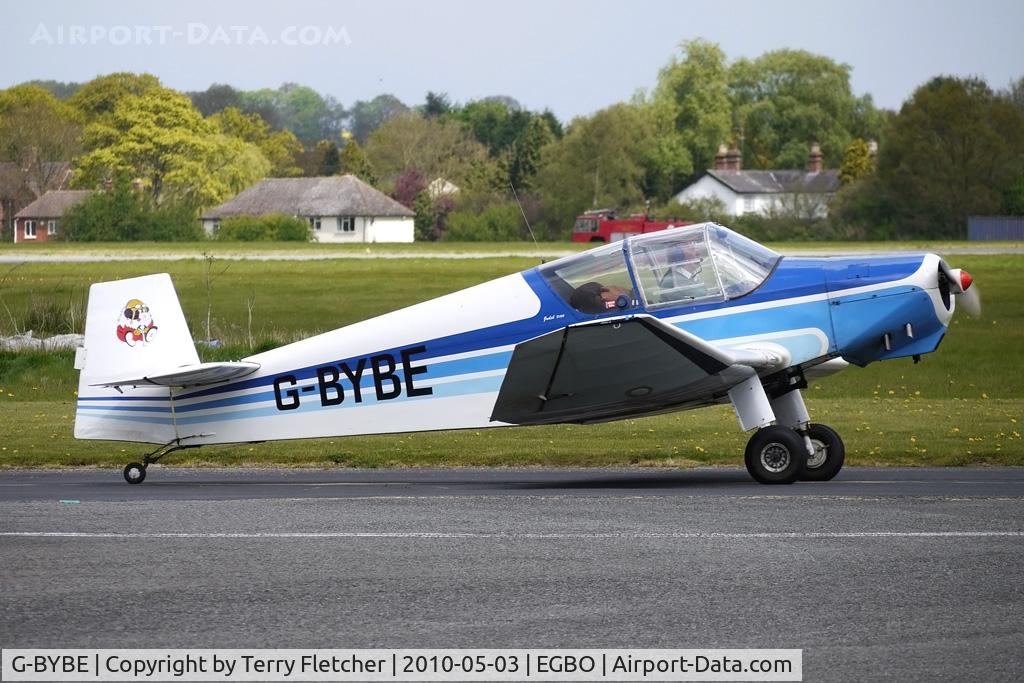 G-BYBE, 1964 Jodel (Wassmer) D-120A Paris-Nice C/N 269, 1964 Societe Wassmer JODEL D120A, at Wolverhampton on 2010 Wings and Wheels Day
