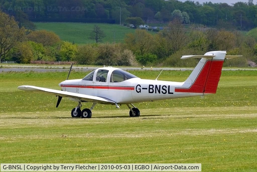 G-BNSL, 1981 Piper PA-38-112 Tomahawk Tomahawk C/N 38-81A0086, Tomahawk at Wolverhampton on 2010 Wings and Wheels Day