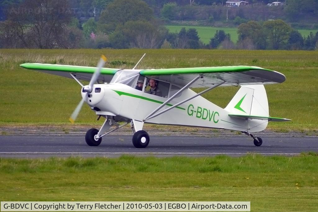 G-BDVC, 1949 Piper PA-17 Vagabond C/N 17-140, 1949 Piper PIPER PA-17 at Wolverhampton on 2010 Wings and Wheels Day