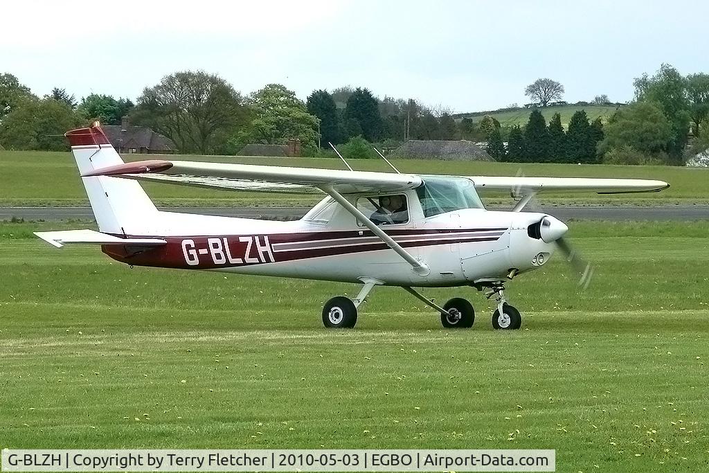 G-BLZH, 1985 Reims F152 C/N 1965, 1985 Reims Aviation Sa REIMS CESSNA F152 at Wolverhampton on 2010 Wings and Wheels Day