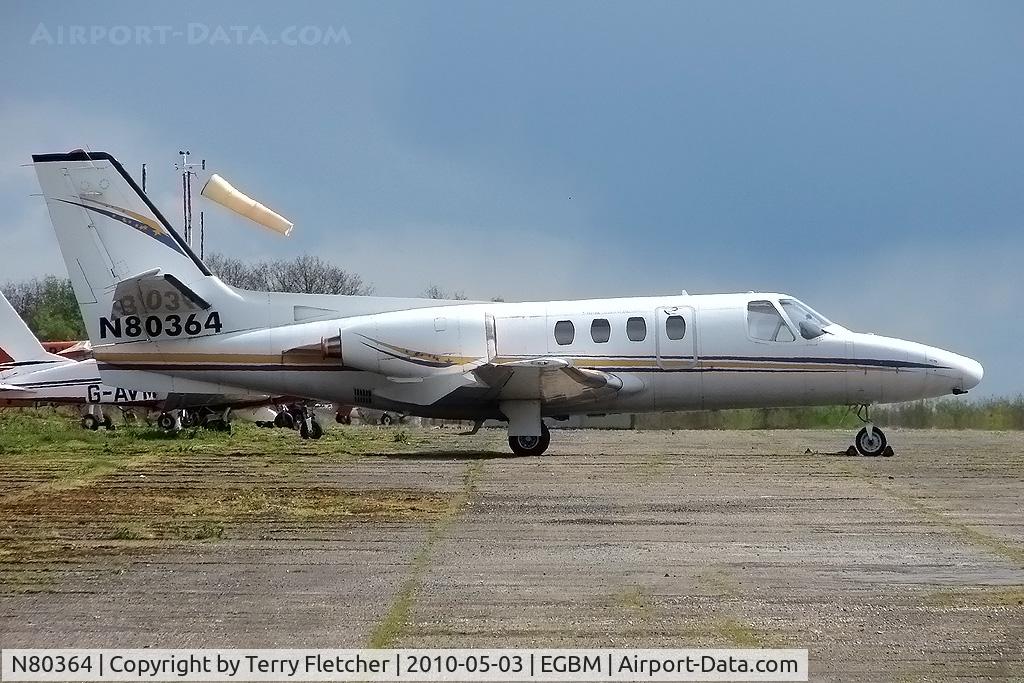 N80364, 1975 Cessna 500 Citation I C/N 500-0299, 1975 Cessna 500 at Tatenhill