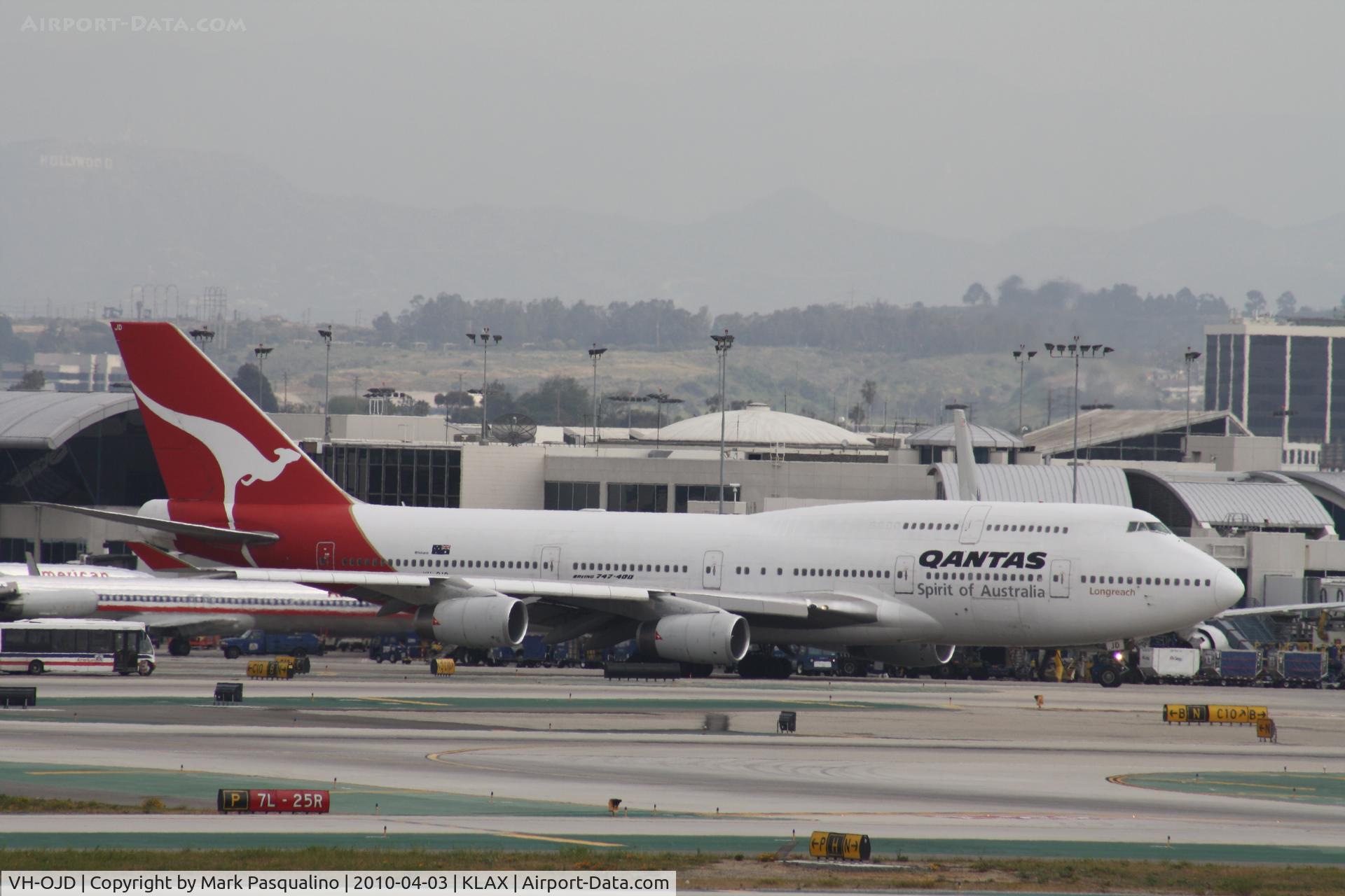 VH-OJD, 1989 Boeing 747-438 C/N 24481, Boeing 747-400