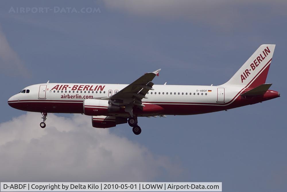 D-ABDF, 2006 Airbus A320-214 C/N 2820, AIR BERLIN