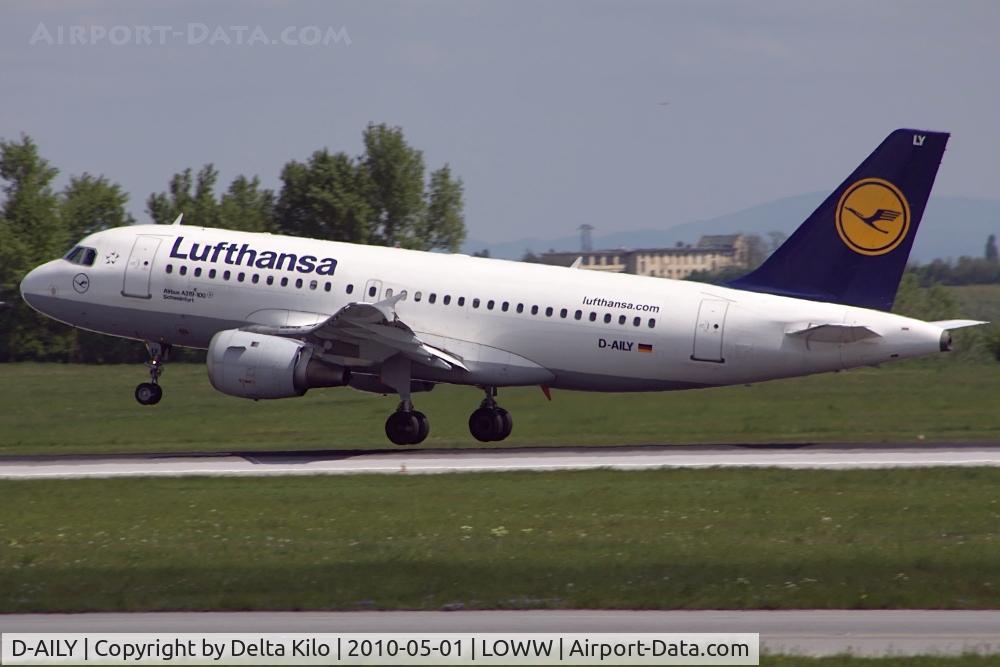 D-AILY, 1998 Airbus A319-114 C/N 875, Lufthansa
