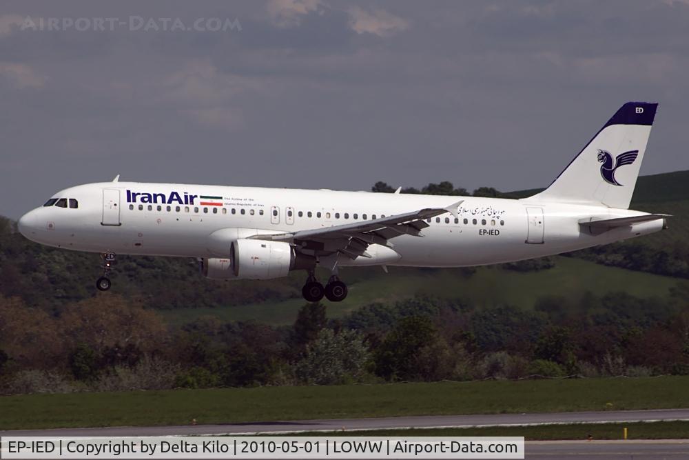 EP-IED, 1992 Airbus A320-212 C/N 345, Iran Air    Airbus A-320-212     c/n345  ex TC-OAD
