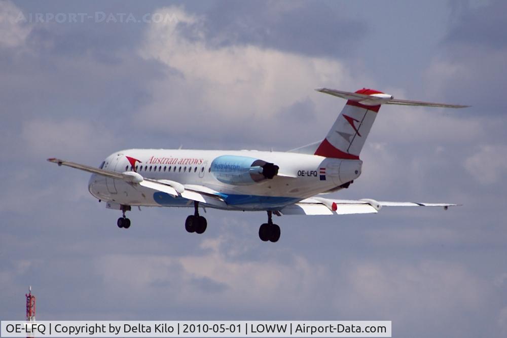 OE-LFQ, 1996 Fokker 70 (F-28-0070) C/N 11568, AUSTRIAN ARROWS