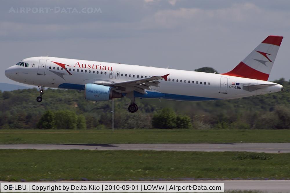OE-LBU, 2001 Airbus A320-214 C/N 1478, AUSTRIAN AIRLINES