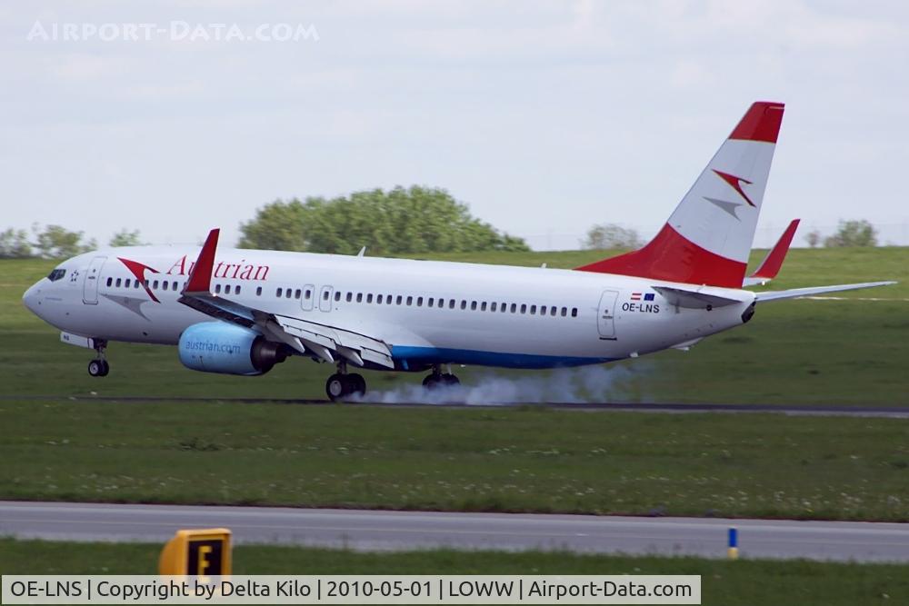OE-LNS, 2005 Boeing 737-8Z9 C/N 34262, AUSTRIAN ARROWS