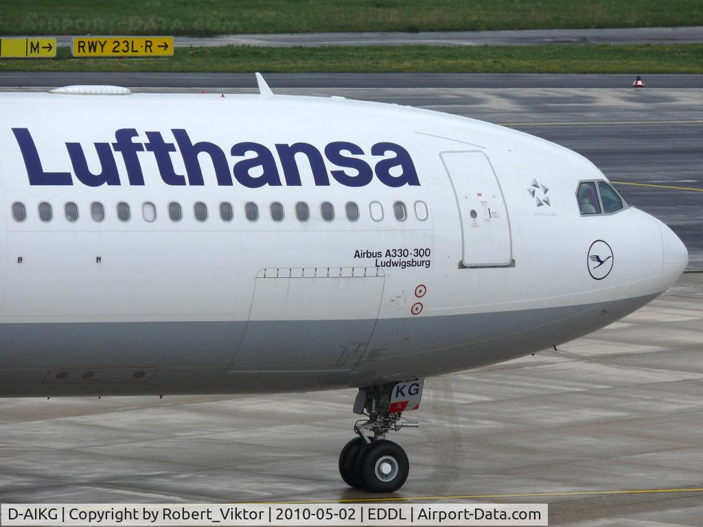 D-AIKG, 2005 Airbus A330-343X C/N 645, Lufthansa 