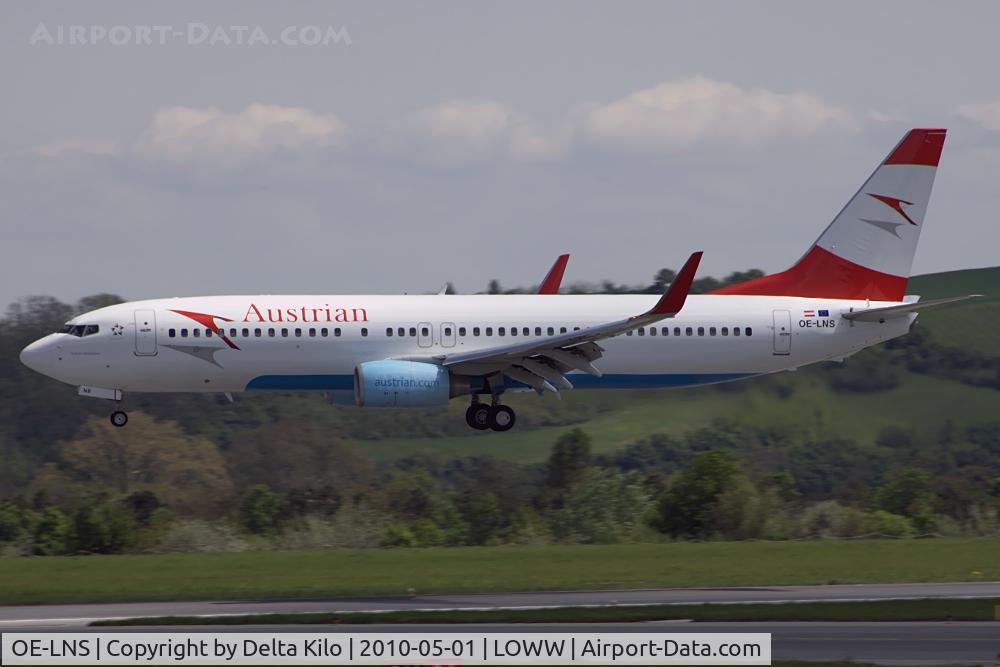 OE-LNS, 2005 Boeing 737-8Z9 C/N 34262, AUSTRIAN AIRLINES
