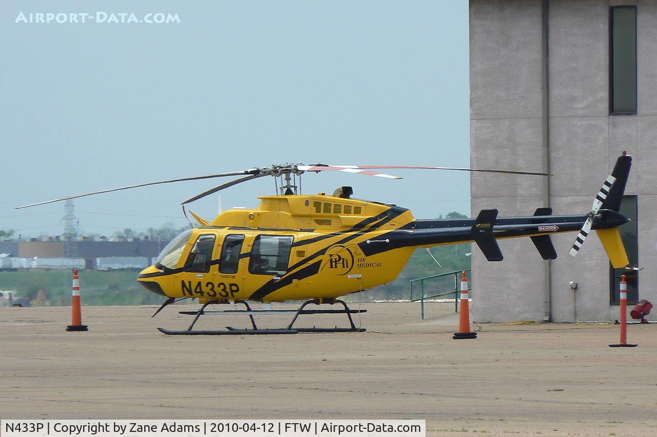 N433P, Bell 407 C/N 53861, At Fort Worth Meacham Field
