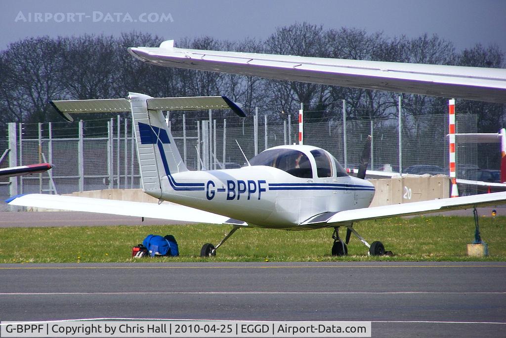 G-BPPF, 1979 Piper PA-38-112 Tomahawk Tomahawk C/N 38-79A0578, Bristol Strut Flying Group